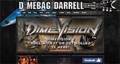 Desktop Screenshot of dimebagdarrell.com